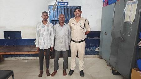 प्रधानमंत्री आवास योजना निर्माण स्थल से विद्युत सामग्री चोरी करने वाले 02 आरोपी चंद घंटों में गिरफ्तार, चोरी गया सामान बरामद