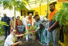 विधायक ललित चंद्राकर ने अछोटी आँगनबाड़ी में किया वृक्षारोपण एवं अन्नप्राशन, "एक पेड़ माँ के नाम" लगाने का किया आह्वान...