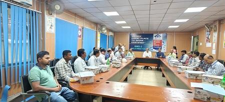 एसएमएस-3 विभाग में कर्म शिरोमणि पुरस्कार समारोह आयोजित, 22 कार्मिक सम्मानित 1 एसएमएस-3 विभाग में कर्म शिरोमणि पुरस्कार समारोह आयोजित, 22 कार्मिक सम्मानित
