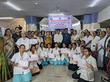 जे.एल.एन. चिकित्सालय एवं रिसर्च सेंटर में विश्व जनसंख्या दिवस-2026 पर जागरूकता कार्यक्रम आयोजित...