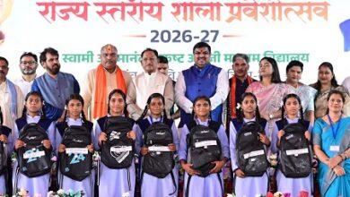 राज्य स्तरीय शाला प्रवेशोत्सव सम्पन्न: मुख्यमंत्री विष्णुदेव साय ने नवप्रवेशी बच्चों का किया आत्मीय स्वागत 5 राज्य स्तरीय शाला प्रवेशोत्सव सम्पन्न: मुख्यमंत्री विष्णुदेव साय ने नवप्रवेशी बच्चों का किया आत्मीय स्वागत