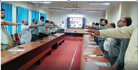 भिलाई इस्पात संयंत्र में कर्मचारियों के बीच सुरक्षा जागरूकता सुदृढ़ करने हेतु लार्ज ग्रुप इंटरेक्शन (एलजीआई) कार्यक्रमों की श्रृंखला आयोजित