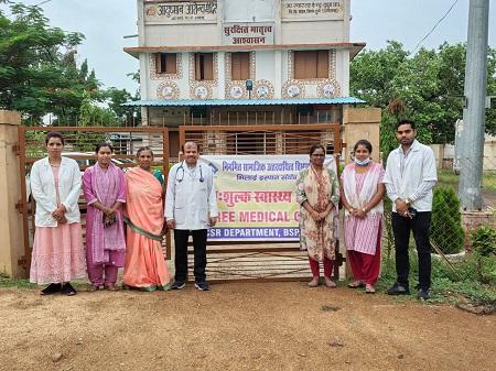 सेल-भिलाई इस्पात संयंत्र के सीएसआर अंतर्गत करंजा एवं घुघुवा गांवों में निःशुल्क स्वास्थ्य शिविर आयोजित, 43 ग्रामीणों ने उठाया लाभ