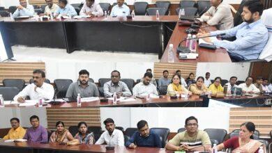 जिला स्वच्छ भारत मिशन (ग्रामीण) प्रबंधन समिति की बैठक आयोजित... 7 जिला स्वच्छ भारत मिशन (ग्रामीण) प्रबंधन समिति की बैठक आयोजित...