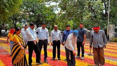 कलेक्टरेट परिसर में 50 लाख की लागत से पेविंग ब्लॉक कार्य का महापौर ने किया निरीक्षण 10 कलेक्टरेट परिसर में 50 लाख की लागत से पेविंग ब्लॉक कार्य का महापौर ने किया निरीक्षण