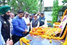 शहीद कौशल यादव के बलिदान को शिक्षा मंत्री गजेन्द्र यादव ने किया नमन...