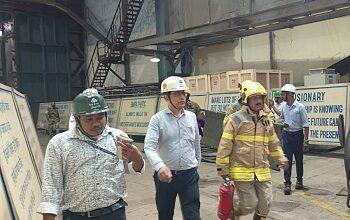 बीएसपी के प्लेट मिल में मॉक ड्रिल आयोजित, विद्युत दुर्घटनाओं से निपटने की आपातकालीन तैयारियों का किया गया अभ्यास... 1 बीएसपी के प्लेट मिल में मॉक ड्रिल आयोजित, विद्युत दुर्घटनाओं से निपटने की आपातकालीन तैयारियों का किया गया अभ्यास...