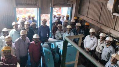 दस वर्षों से निष्क्रिय सी-3 चेन कन्वेयर का पूर्ण इन-हाउस पुनरुद्धार, सिंटर प्लांट-3 ने किया सफलतापूर्वक कमीशन