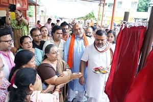 रूआबांधा सैक्टर वार्ड 06 में 37.67 लाख रुपये के विकास कार्यों का विधायक ललित चंद्राकर ने किया भूमिपूजन...