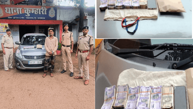 अवैध नशीली अल्प्राजोलम टैबलेट की तस्करी पर कुम्हारी पुलिस की बड़ी कार्रवाई, 1000 नग टैबलेट, कार, नगदी एवं मोबाइल सहित आरोपी गिरफ्तार