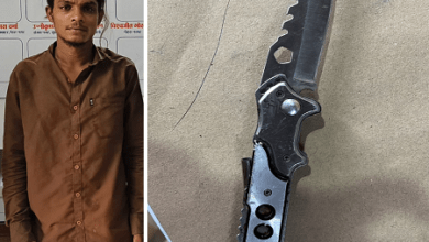 धारदार हथियार लहराकर आम लोगों को भयभीत करने वाला आरोपी सुपेला पुलिस की त्वरित कार्रवाई में गिरफ्तार... 8 धारदार हथियार लहराकर आम लोगों को भयभीत करने वाला आरोपी सुपेला पुलिस की त्वरित कार्रवाई में गिरफ्तार...