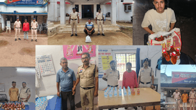 'ऑपरेशन विश्वास' का बड़ा एक्शन: दुर्ग पुलिस ने 11 थाना क्षेत्रों में मारी रेड, 21 शराब तस्कर गिरफ्तार, 590 पौवा शराब जब्त 1 'ऑपरेशन विश्वास' का बड़ा एक्शन: दुर्ग पुलिस ने 11 थाना क्षेत्रों में मारी रेड, 21 शराब तस्कर गिरफ्तार, 590 पौवा शराब जब्त