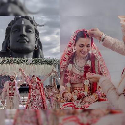 'बिग बॉस ओटीटी 2' फेम पलक पुरसवानी बनीं दुल्हन, ईशा योग केंद्र में लिए सात फेरे, पति रोहन खन्ना संग शेयर की तस्वीरें 1 'बिग बॉस ओटीटी 2' फेम पलक पुरसवानी बनीं दुल्हन, ईशा योग केंद्र में लिए सात फेरे, पति रोहन खन्ना संग शेयर की तस्वीरें