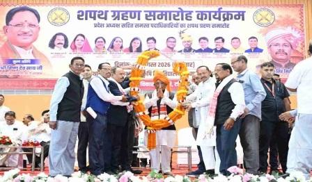 शिक्षा से ही खुलेगा विकास का रास्ता, हर बच्चे को अवसर देना समाज की साझा जिम्मेदारी : मुख्यमंत्री विष्णु देव साय...