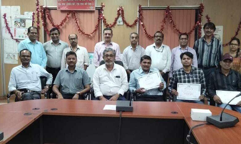 रेल एवं स्ट्रक्चरल मिल में चार कार्मिकों के नवाचार, दक्षता और समर्पण को मिली विशेष पहचान...