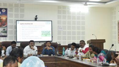 विकसित भारत जी-राम ग्रामीण योजना-2025 पर संभाग स्तरीय तीन दिवसीय कार्यशाला आयोजित