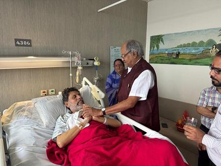 CG News: मेदांता अस्पताल पहुंचे सांसद बृजमोहन अग्रवाल, BJP प्रदेश अध्यक्ष किरण सिंह देव से जाना हालचाल