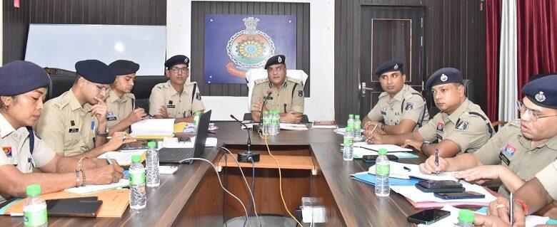 अपराध नियंत्रण, नवीन आपराधिक कानूनों के प्रभावी क्रियान्वयन एवं विवेचना की गुणवत्ता बढ़ाने क्राइम मीटिंग आयोजित