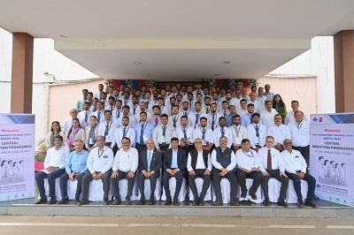 भिलाई में सेल-प्रबंध प्रशिक्षु-2026का सेन्ट्रल इंडक्शन शुरू; सीएमडी डॉ. ए.के. पंडा ने प्रतिस्पर्धी दौर में नवाचार एवं तकनीकी उन्नयन पर दिया जोर