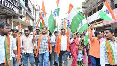 दुर्ग विधानसभा के तीन भाजपा मंडल ने निकाली तिरंगा यात्रा में उमड़ा राष्ट्रभक्ति का जनसैलाब...