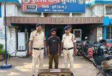 धारदार हथियार लहराकर राहगीरों को डराने वाला आरोपी गिरफ्तार...