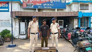 धारदार हथियार लहराकर राहगीरों को डराने वाला आरोपी गिरफ्तार...