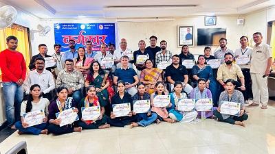 कर्मकार व्यक्तित्व विकास प्रशिक्षण शिविर का तृतीय एवं अंतिम बैच सम्पन्न 100 से ज्यादा कर्मकारो ने प्रशिक्षण लिया... 1 कर्मकार व्यक्तित्व विकास प्रशिक्षण शिविर का तृतीय एवं अंतिम बैच सम्पन्न 100 से ज्यादा कर्मकारो ने प्रशिक्षण लिया...