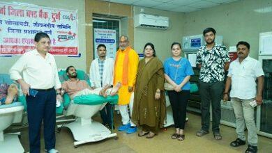 सेवा से मनाया गया नमन चंद्राकर का जन्मदिवस... जरूरतमंदों के लिए रक्तदान, वृक्षारोपण और पौधा वितरण का किया गया आयोजन...