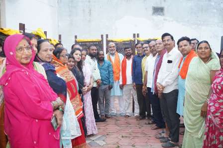 रिसाली के वार्ड 29 और 30 को ₹1.01 करोड़ की विकास सौगात, विधायक ललित चंद्राकर ने किया भूमिपूजन... 5 रिसाली के वार्ड 29 और 30 को ₹1.01 करोड़ की विकास सौगात, विधायक ललित चंद्राकर ने किया भूमिपूजन...