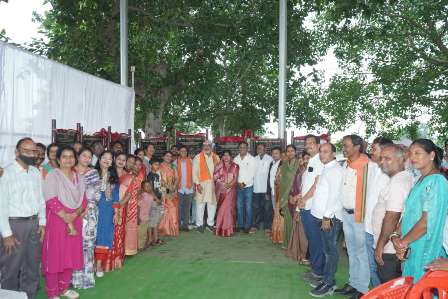 स्टेशन मरोदा में विकास की नई सौगात, 1 करोड़ से अधिक के कार्यों की रखी गई आधारशिला...