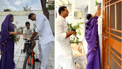 हरेली पर विधायक देवेंद्र यादव ने परिवार के साथ की पूजा-अर्चना, सुख-समृद्धि की कामना