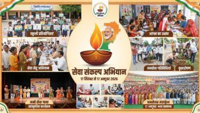 सेवा संकल्प अभियान : प्रदेशभर में जनसेवा की 25 गतिविधियों से जुड़ेगा छत्तीसगढ़...