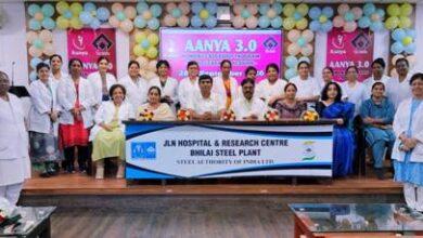 जेएलएनएचआरसी में नेतृत्व विकास की नई पहल, आन्या 3.0 की सीख से नर्सों ने सीखा बदलाव का हुनर...
