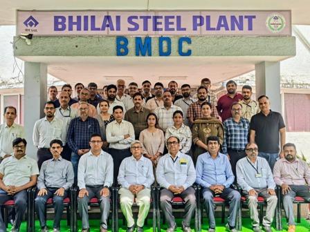 बीएसपी में प्रोजेक्ट मैनेजमेंट की नई सीख, 31 कार्मिकों ने सीखी योजना से क्रियान्वयन तक की बारीकियां... 1 बीएसपी में प्रोजेक्ट मैनेजमेंट की नई सीख, 31 कार्मिकों ने सीखी योजना से क्रियान्वयन तक की बारीकियां...