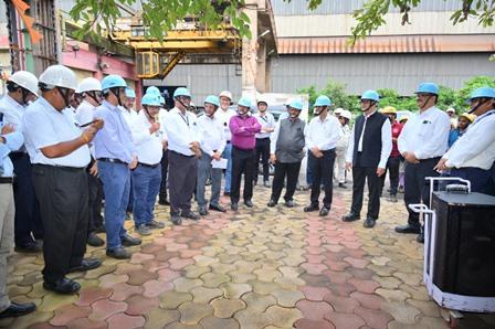 भिलाई स्टील प्लांट की प्लेट मिल और यूआरएम ने रचा नया इतिहास, लॉन्ग रेल प्रेषण में बना रिकॉर्ड... 7 भिलाई स्टील प्लांट की प्लेट मिल और यूआरएम ने रचा नया इतिहास, लॉन्ग रेल प्रेषण में बना रिकॉर्ड...