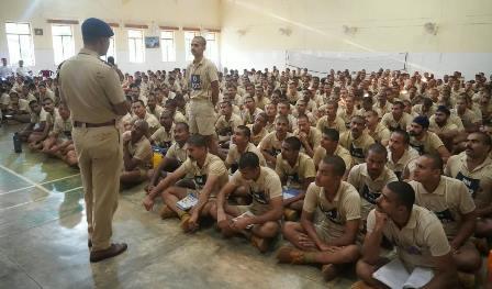 CISF RTC उतई में साइबर ठगी पर पुलिस का अलर्ट, 1000 जवानों को दिए सुरक्षा मंत्र