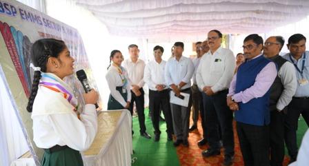 विद्यार्थियों से नैतिकता पर संवाद, बीएसपी के युवा अधिकारियों को सतर्कता का संदेश...