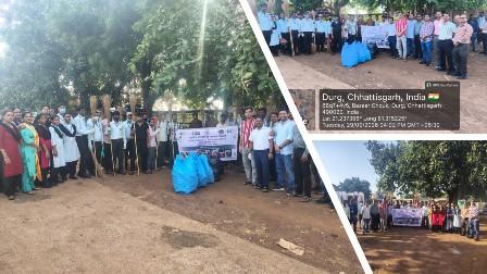 आईआईटी भिलाई ने कुटेलाभाटा में चलाया स्वच्छता अभियान, स्टाफ ने निभाई सक्रिय भागीदारी...