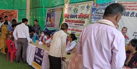 भिलाई में तीन जगह लगा सेवा सेतु शिविर, एक ही स्थान पर मिल रही कई सरकारी योजनाओं की सुविधा