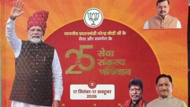 मोदी के जन्मदिन पर दुर्ग भाजपा का ‘सेवा संकल्प अभियान’, एक महीने तक चलेगा जनसेवा का सिलसिला...