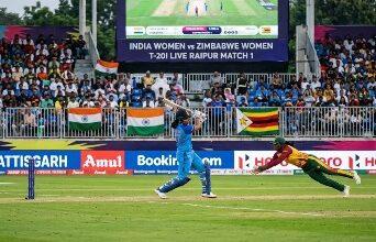 छत्तीसगढ़ में पहली बार भारत-जिम्बाब्वे महिला टी-20 अंतरराष्ट्रीय क्रिकेट श्रृंखला, बेटियों को मिलेगा आगे बढ़ने का प्रोत्साहन... 22 छत्तीसगढ़ में पहली बार भारत-जिम्बाब्वे महिला टी-20 अंतरराष्ट्रीय क्रिकेट श्रृंखला, बेटियों को मिलेगा आगे बढ़ने का प्रोत्साहन...