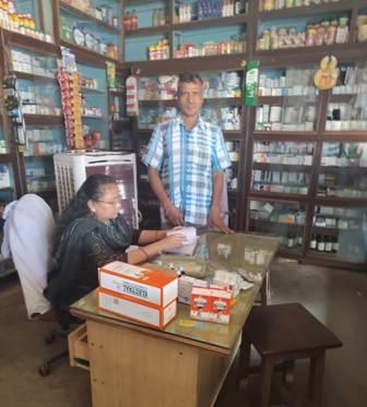 दुर्ग में 40 मेडिकल फर्मों का निरीक्षण, नियमों की अनदेखी पर कई प्रतिष्ठानों को निलंबन नोटिस... 3 दुर्ग में 40 मेडिकल फर्मों का निरीक्षण, नियमों की अनदेखी पर कई प्रतिष्ठानों को निलंबन नोटिस...