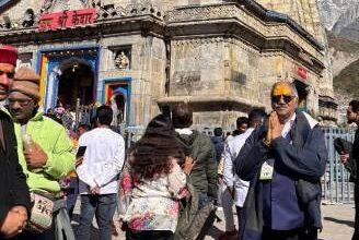 उत्तराखंड अध्ययन दौरे पर पहुंचे बृजमोहन अग्रवाल, केदारनाथ-बद्रीनाथ में की पूजा-अर्चना...
