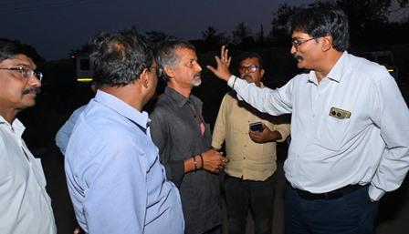 फॉरेस्ट एवेन्यू रोड पर अतिक्रमण के खिलाफ सख्ती, संयुक्त अभियान में दी गई समझाइश...