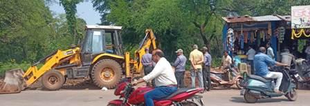 भिलाई के सेक्टर-10 में बीएसपी की बड़ी कार्रवाई, 13 हजार वर्गफीट जमीन से हटाया अतिक्रमण...