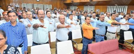 भिलाई इस्पात संयंत्र में सुरक्षा पर निदेशक प्रभारी का सीधा संवाद, शून्य दुर्घटना के लक्ष्य पर जोर...