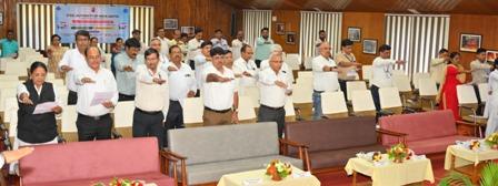 भिलाई इस्पात संयंत्र में सतर्कता जागरूकता सप्ताह का आगाज, सत्यनिष्ठा से समृद्धि का दिया संदेश...