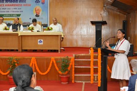 भिलाई इस्पात संयंत्र में सतर्कता जागरूकता सप्ताह का आगाज, सत्यनिष्ठा से समृद्धि का दिया संदेश...