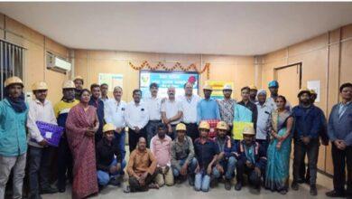 ब्लास्ट फर्नेस में सुरक्षा के प्रति उत्कृष्ट योगदान देने वाले 30 ठेका श्रमिक सम्मानित... 10 ब्लास्ट फर्नेस में सुरक्षा के प्रति उत्कृष्ट योगदान देने वाले 30 ठेका श्रमिक सम्मानित...
