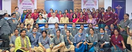 जेएलएनएचआरसी में महिला ठेका श्रमिकों के लिए ‘नई चेतना’ कार्यक्रम, कानूनी अधिकारों और कार्यस्थल सुरक्षा पर किया जागरूक...